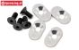 LOSB5801 Motor plaatjes 19T LOSI 5T, 4 st.