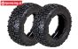 LOSB7240 LOSI 5T Rally Nomad Medium Ø120-B80 mm, 2 st.