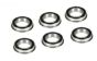LOS-3739 LOSI 5T Differentieel Kogellager, 6 st.