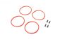 LOS-3693 LOSI 5IVE-T Schokdemper O-ring, set