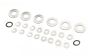 LOS-3963 LOSI 5IVE-T Stalen pasringen, set