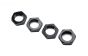 LOS-3677 LOSI 5IVE-T Alu-Wielmoer zwart 25 mm, 4 st.