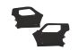 LOS-4003 LOSI 5IVE-T 3.0 Deur links-rechts Zwart, set