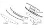 LOS-3686 LOSI 5IVE-T 3.0 Voorbumper & spoiler, Set