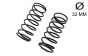 LOS-3749 LOSI 5IVE-T Schokd. veer voor Oran. Ø32-Ø3,5 mm, 2 st.