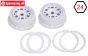 PRO287804 LOSI 5IVE-T 3.0 velgen wit, set