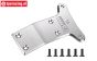 5T3/331F LOSI 5IVE-T 3.0 Titanium skid plaat voor, 1 st.