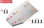 5T3/331R LOSI 5IVE-T 3.0 Titanium skid plaat achter, 1 st.