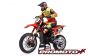 LOS06000T1 Promoto-MX RC Motor Rood FXR ARTR