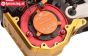 MX012-GD PROMOTO Alu vliegwiel huis goud, 1 st.
