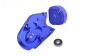 MX038A-B PROMOTO Alu-Aandrijf huis blauw, set