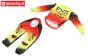 LOS260008 PROMOTO FXR motorpak geel/rood, set