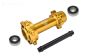 MX007-GD PROMOTO Alu wiel as achter Goud, set