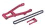 MX3057-R PROMOTO Alu achter vork Rood XL, Set
