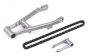 MX3057-S PROMOTO Alu achter vork Zilver XL, Set