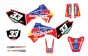 CS0980/28 PROMOTO stickers Honda Gas Gas, set