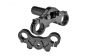 MX028-BK PROMOTO Alu-Stuurplaat Zwart, Set