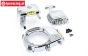 TPS0327 Chroom Motor kappen, Set