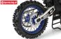 PRO283705 Pro-Spec V2 Alu-velg achter blauw, 1 st.