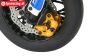 PRO640800 Pro-Spec Aluminum rem zadel goud, set