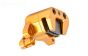 PRO640800 Pro-Spec Aluminum rem zadel goud, set