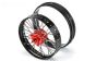 PRO283600T2 Pro-Spec V2 alu voor velg rood/zwart, set