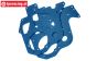 PROM057B PROMOTO Koolstof chassisplaten blauw, set