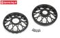 PRO282103 PROMOTO Supermoto achter velg zwart, 1 st.