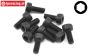 TLR255003 TLR Inbus Normale kop M2,5-L8 mm, 10 st.