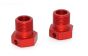 TPS0290 Wiel meenemer rood LOSI-BWS-TLR, 2 st.