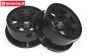 TPS5026/70B Nylon Velg 6-Sp. Zwart Ø120-B70 mm, 2 st., 2 st.