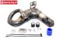 VRC9000 VRC Tuning uitlaat Kraken Vekta, Set