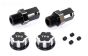 TPS0292/04 Wiel adapter 24 mm zeskant Zwart, 2 St.