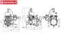GPUM260 Zenoah PUM 26 cc motor, 1 st.