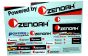 TPSR20012 Stickers Zenoah, 1 st