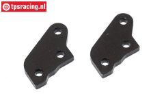 ARA340194 ARRMA Alu-Stuurplaat fusee voor, 2 st.