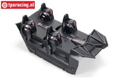 ARA411013 ARRMA Fireteam Kap interieur Zwart, 1 st.