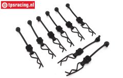 TPS6013/42 TPS Kap Clips met strip Ø1,5-L30 mm, 8 st.