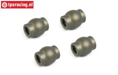 BWS55038/01 Aluminium Kogels Ø10/Ø4-H11 mm BWS-LOSI, 4 st.