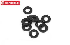 BWS56061 Stalen ring Ø4-Ø9-H1 mm, 10 st.