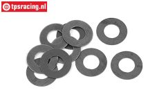 BWS56065 Stalen Pas ring Ø10-Ø20-H0,5 mm, 10 st.