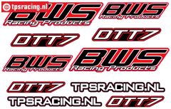 TPS19/080 BWS DTT-7 Stickers, 1 st