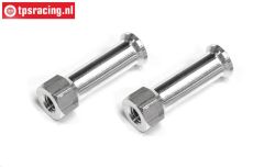 FG1213/07 Alu-radioplaat steun M4-L24 mm, 2 St.