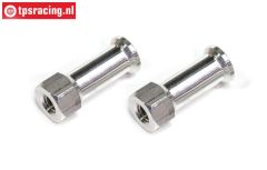FG1213/08 Alu-radioplaat steun M4-L13,5 mm, 2 St.