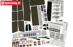 FG30155 Stickers Hummer H2, Set