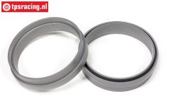 FG3106 1/6 Velg verbreding Zilver Ø120-B27 mm, 2 St.