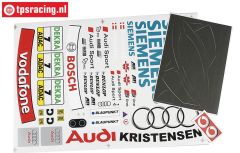 FG4153 Team Stickers Audi A4 Siemens, Set