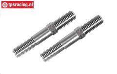 FG4523 Titanium Instelstang M8 L/R-L53 mm, 2 St.