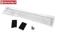 FG5173 Spoiler Porsche GT3 RSR transparant, Set