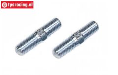 FG6100/03 Stalen Instelstang M8 L/R-L36 mm, 2 St.